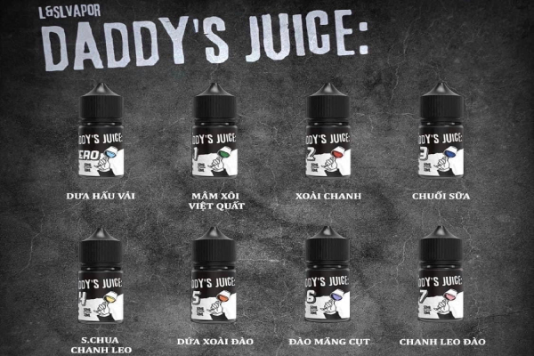 Tinh dầu Daddy Juice có giá thành hợp lý