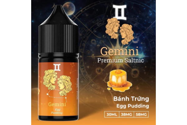 Tinh dầu Gemini Premium Saltnic Bánh Trứng