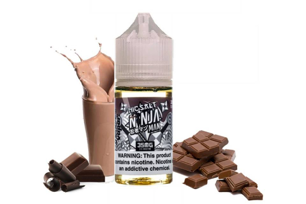Tinh dầu Ninja Man - Socola sữa 100ml có nhiều mức nicotine