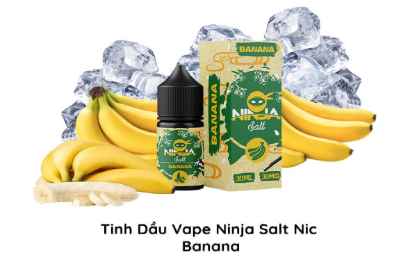 Tinh dầu Ninja Saltnic Banana