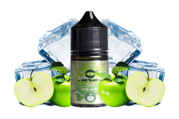 Tinh dầu Ninja Saltnic Sour Apple