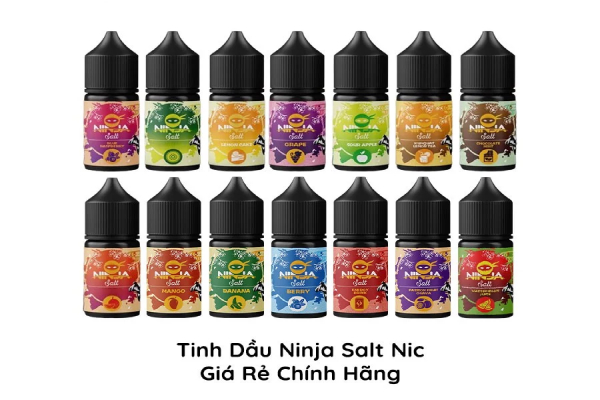 Tinh Dầu Ninja Saltnic 30ml 60MG