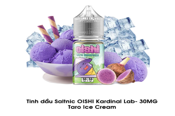 Tinh dầu Oishi Taro Ice Cream Salt Nic 30ML
