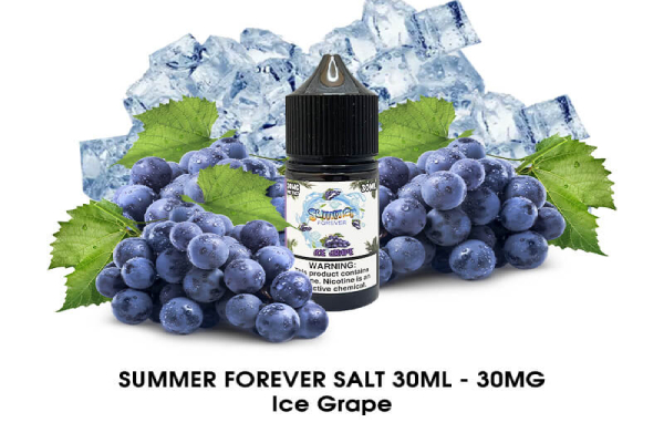 Tinh dầu Summer Forever Ice Grape Salt Nic