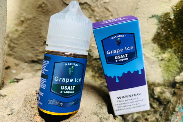 Tinh dầu Usalt Premium Salt Grape ICE vị nho siêu lạnh