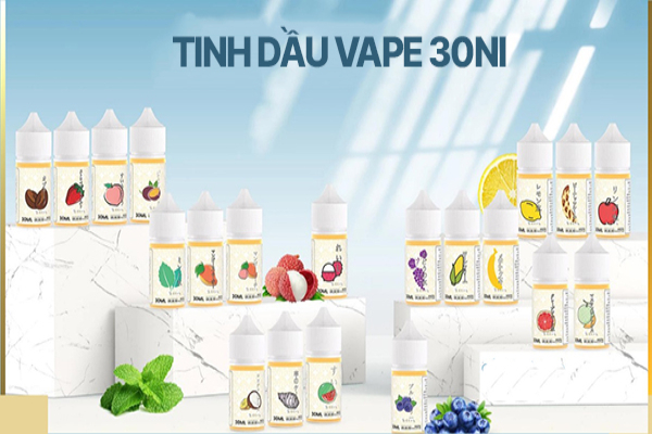 Tinh dầu vape 30ni