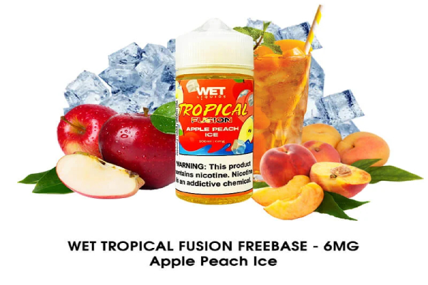 Wet Tropical Fusion Apple Peach Ice