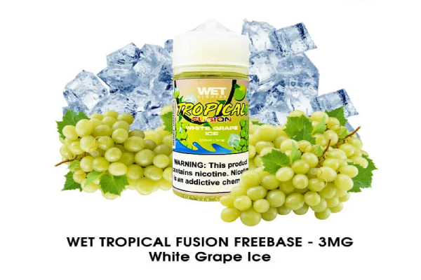 Wet Tropical Fusion White Grape Ice