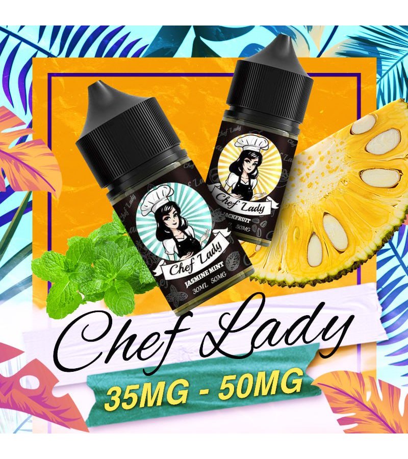 TINH DẦU SALT NIC CHEF LADY - TINH DẦU POD 30ML CHÍNH HÃNG